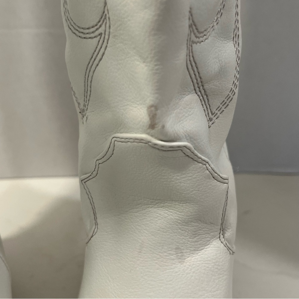 Bellini Urson White Western Style Boots 6 - Picture 9 of 16